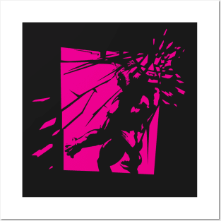 Street Fighter V Shirt - Urien Aegis Reflector Posters and Art